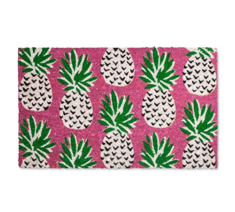 Pineapple Doormat | Happy National Pineapple Day | Basic Bash Events