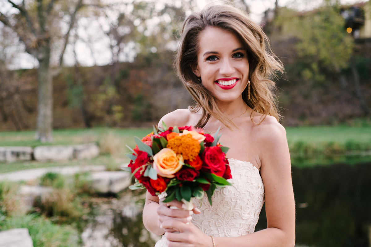 Omaha Wedding Planner Fall Harvest Red Gold Orange Inspiration
