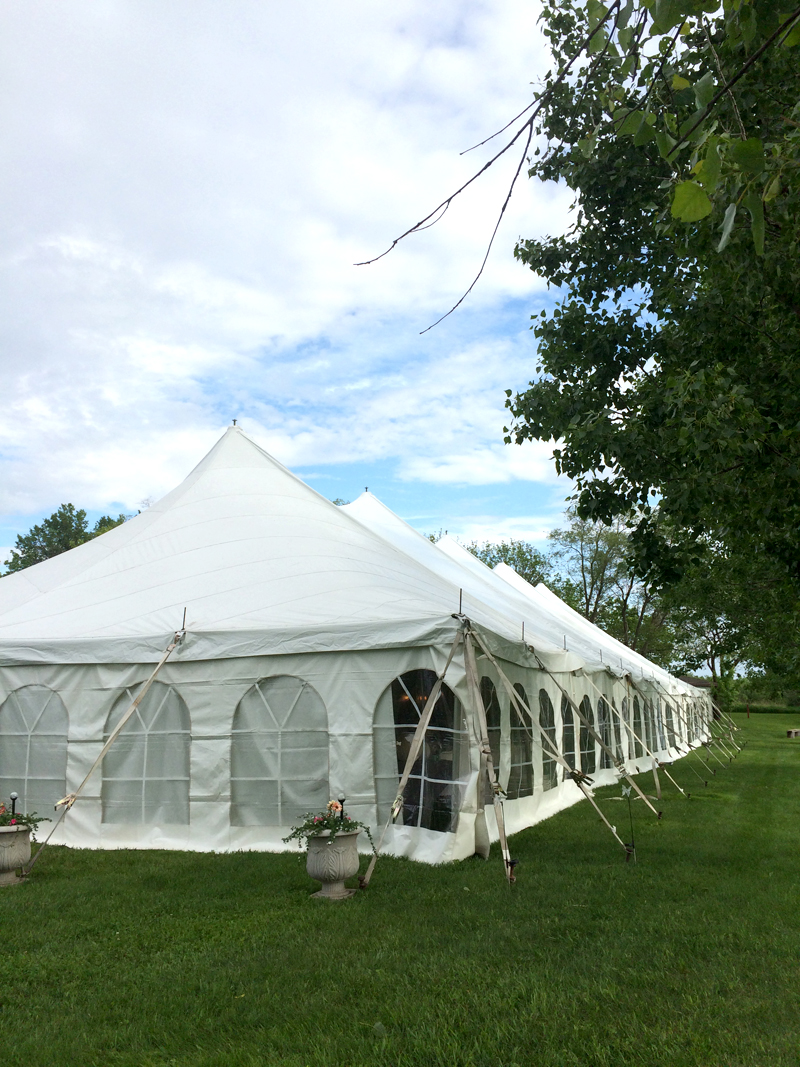 Basic Bash Events Fort Calhoun Tent Wedding