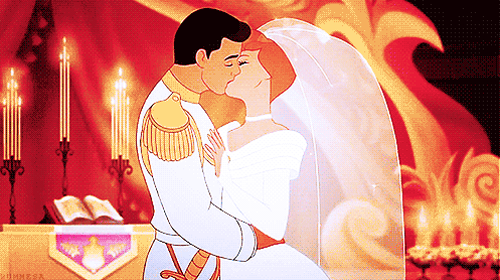 Cinderella Wedding Kiss