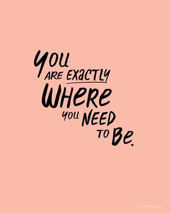 You are exactly where you need to be | Motivation Monday | Basic Bash Events