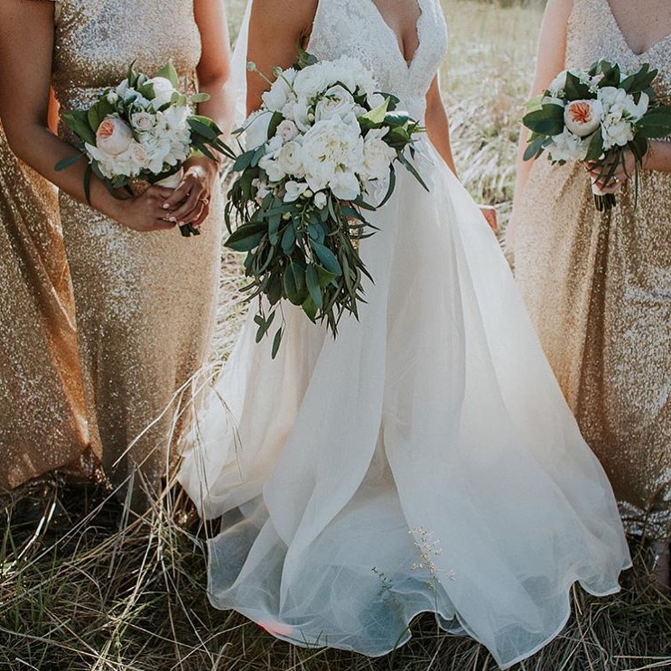 Glittery Garden Wedding Inspiration | Basic Bash Events