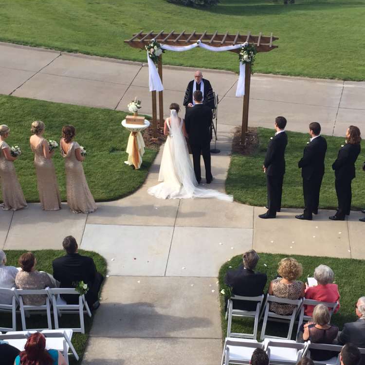 Indian Creek Wedding Ceremony Arch | Basic Bash Events