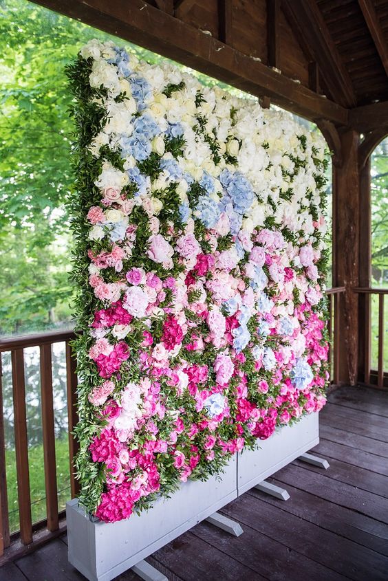 Flower Wall Backdrop | Basic Bash Events